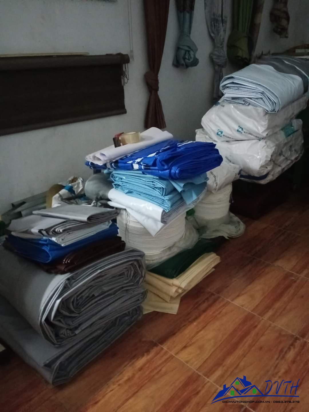 May bạt mái che tại Hà Giang